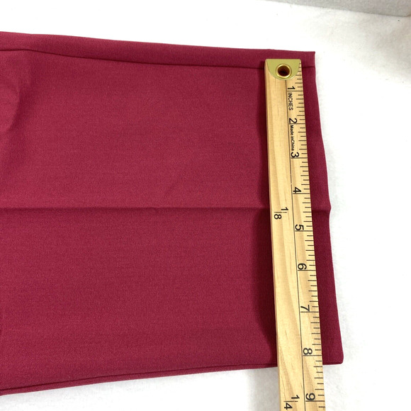 Blair Pants Womens Size 24W Cranberry Red‎ Slacks Polyester Blend Pockets - Picture 10 of 10